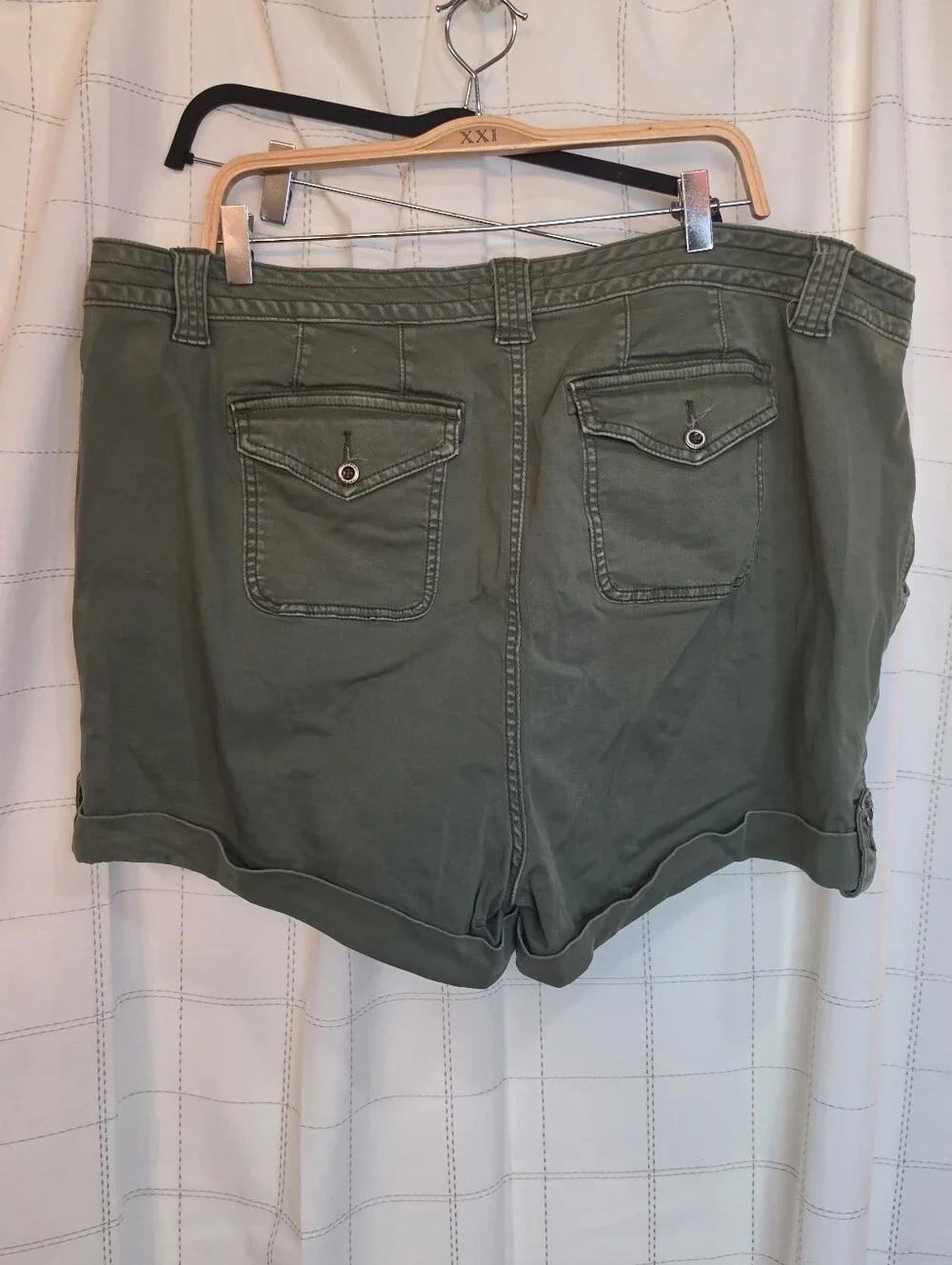 torrid Olive Green Cargo Shorts